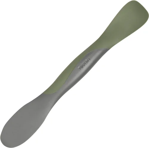 Vista 16 de Tovolo Herramienta esparcidora grande de silicona de doble extremo con mango de nailon, sin BPA, apta para lavavajillas, herramienta de silicona