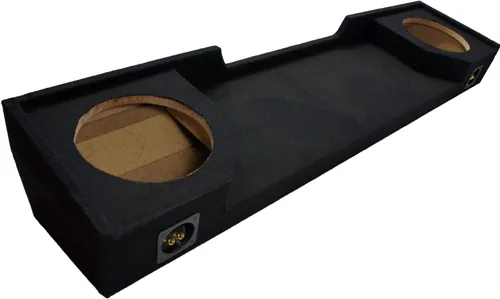 Vista 8 de American Sound Connection Paquete compatible con Chevy CK Silverado Ext Truck 1988-1998 Alpine Type S S-W10D2 Dual 10" Sub Box Enclosure con Con
