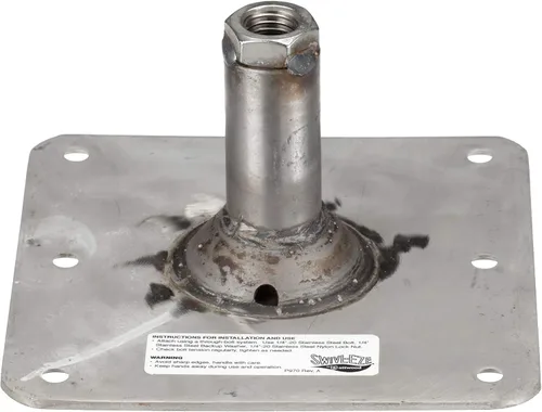 Vista 9 de attwood Lock'n-Pin - Base de poste de asiento de barco de acero inoxidable sin rosca de 3/4 pulgadas, base de poste de asiento de barco SP-64839