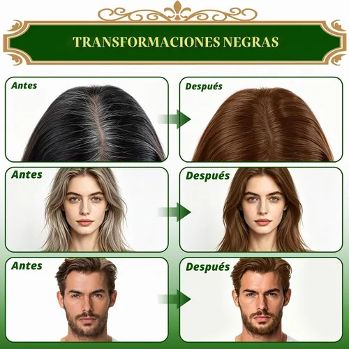 Vista 6 de Henna Powder Hair Color Kit with Complete Tools,150g,Home Use Natural Brown Convenient Tools Include: Bowl, Brush, Comb, Clips, Cape, Gloves & Cap