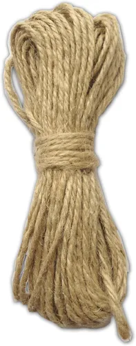 Vista 2 de LWR CRAFTS Cuerda de yute 0.098 in 90ft Natural para pinzas grandes