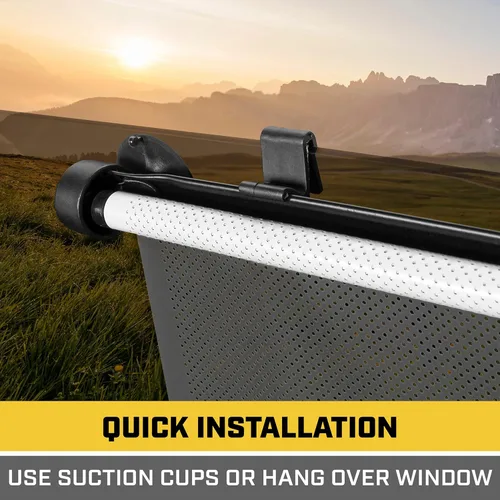 Vista 7 de CAT® Persianas para Ventanas de Automóvil Accesorios para Automóvil - Persianas de Automóvil para Ventanas Traseras Visera para Bebé - Persianas