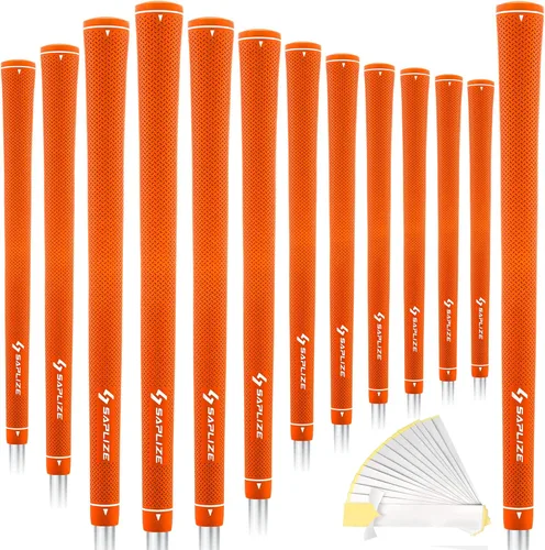 Vista 9 de SAPLIZE Puños de golf exclusivos para mujer, diseño cónico optimizado, elegante serie de colores sólidos, suaves, cómodos y absorbentes de golpes