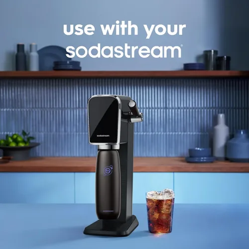 Vista 8 de sodastream Fizz & Go Cool - Botella de metal (Negro) Capacidad de botella de carbonatación, 0.9L