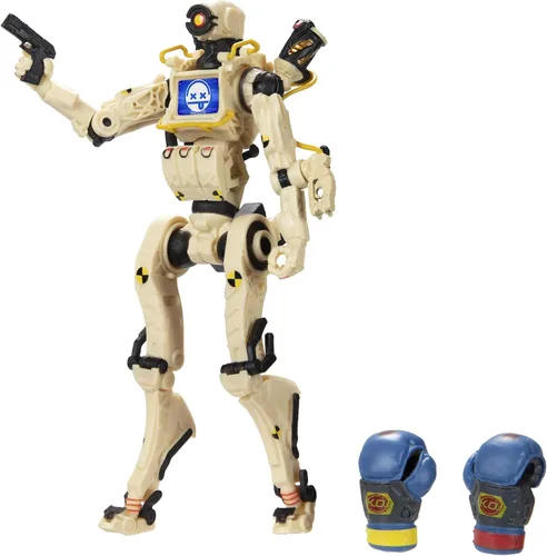 Vista 4 de Electronic Arts Apex Legends Pathfinder Figura de acción con prueba de choque de piel rara de 6 pulgadas figura de acción coleccionable