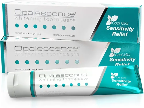 Vista 10 de Opalescence Pasta de dientes blanqueadora para dientes sensibles (1 paquete) - Cuidado bucal, sabor menta, sin gluten - TP-5167-1
