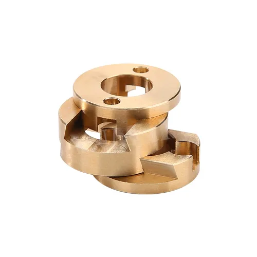 Vista 3 de Paquete de 2 acopladores Oldham compatibles con BLV y otras impresoras 3D eje Z T8 tornillo de plomo Hotbed (acoplamiento Oldham)