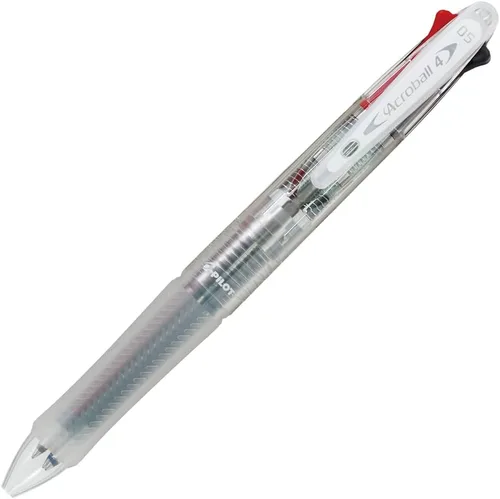 Pilot Bolígrafo de 4 colores, Acroball 4 extra fino, negro, rojo, azul y verde (Bkab-45EF-Ncc)