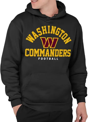 Vista 27 de Junk Food NFL - Sudadera con capucha unisex para adultos con logotipo de equipo clásico