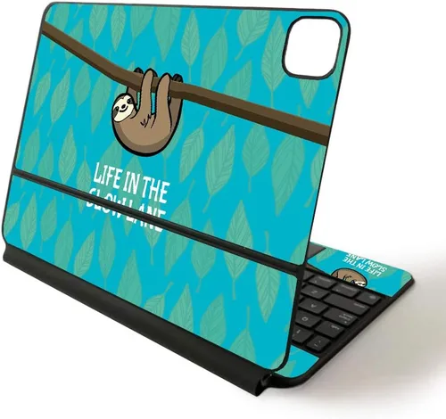 Vista 12 de MightySkins - Skin para Apple Magic Keyboard para iPad Pro de 11 pulgadas (2020) - Sushi Funda protectora de vinilo duradera, y única, aztec fox