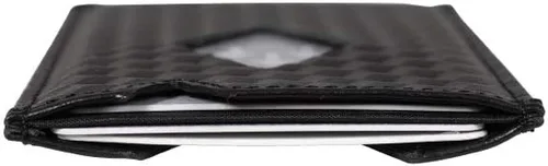Vista 4 de EXENTRI WALLET - Ciudad, Negro (Black Cube), Pequeña, Minimalista