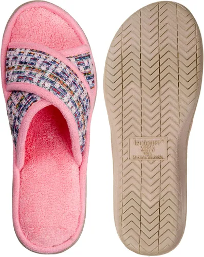 Vista 3 de isotoner Novedades para mujer Tween Nikki X Slide, Rosado