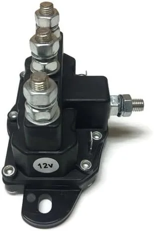Vista 5 de Solenoide de inversión del motor de lona y cabrestante - 6 terminales - Interruptor de contactor de 12V CC