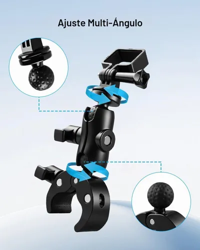 Vista 4 de Soporte de abrazadera para cámara de bicicleta para DJI Osmo Pocket 3