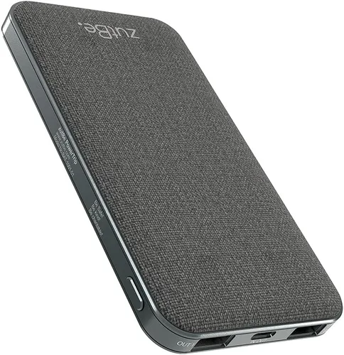 zutBe PowerTrip 10000mAh Portable Charger with 1 USB-C 2 USB-A Ports and 18W of Power Delivery PD Charge Any iPhone 17 16 15 14/13/12/ Samsung