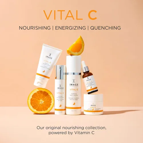 Vista 6 de Hidratante facial limpiador Imagen Vital C, 6 onzas líquidas