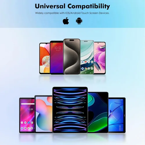 Vista 2 de MoKo Lápiz Stylus para Pantalla Táctil, Lápiz Stylus Universal Activo Compatible con Dispositivos iPad/iPhone/Samsung/Tablet y Otros Dispositivos