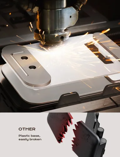 Vista 6 de LISEN Soporte para Tablet para iPad de Escritorio, Plegable, Accesorios de Escritorio para Oficina en Casa, Viaje para Soporte de iPad, Elementos