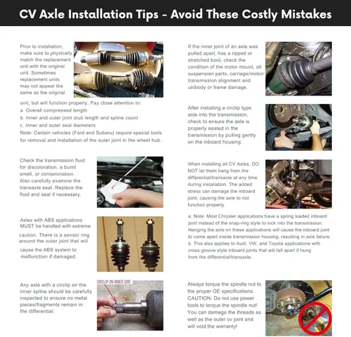 Vista 3 de Eje de eje CV - 1 eje delantero del lado del conductor CV, junta CV, eje de transmisión CV para Frontier 2004 2003 2002 2001 2000 1999 1998