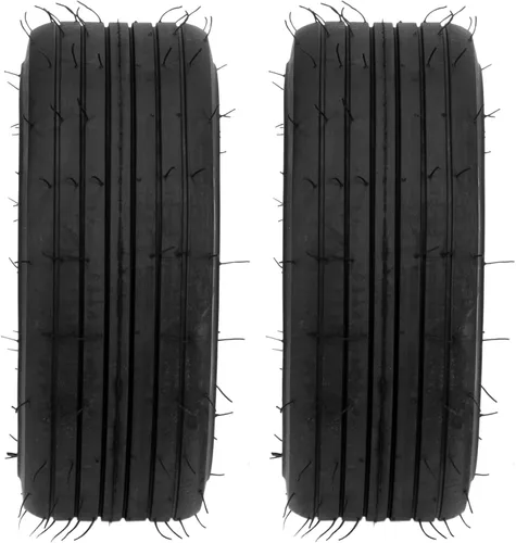 Vista 4 de TUFFIOM Juego de 2 neumáticos para cortacésped de 13 x 6.50-6, 2PR/Ply Tractor de césped, compatibles con la mayoría de vehículos utilitarios