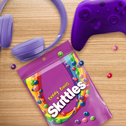Vista 6 de Skittles Berry, Mega-Pack, 320gm/11.28oz, Púrpura