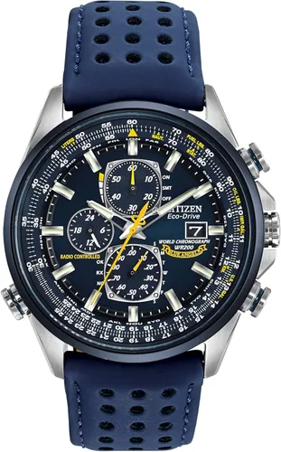 Reloj Citizen AT8020-03L para hombre, Blue Angels World A-T Eco-Drive