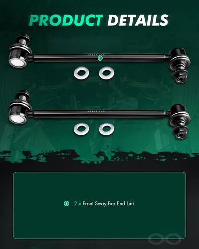 Vista 3 de Scitoo K80249 - Juego de 2 barras de suspensión delanteras para Toyota Siemens 2004 – 2010