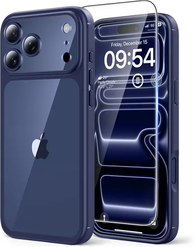 Vista 43 de TAURI Funda magnética 5 en 1 diseñada para iPhone 13 para iPhone 14, [compatible con MagSafe] con 2 protectores de pantalla + 2 protectores de lente