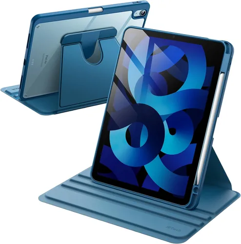 Vista 16 de JETech - Funda giratoria para iPad Air de 11 pulgadas M3/M2 (2025/2024), iPad Air 5/4 (2022/2020 5ª/4ª generación de 10.9 pulgadas), funda