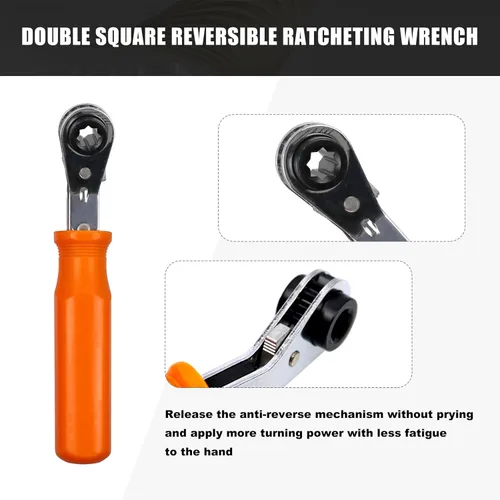 Vista 4 de RULLINE Juego de herramientas de liberación automática de ajuste de holgura de 2 piezas para ajuste del sistema de frenos de aire, incluye