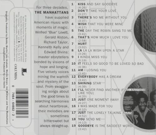 Vista 2 de Lo mejor de los Manhattans: besa y di adiós