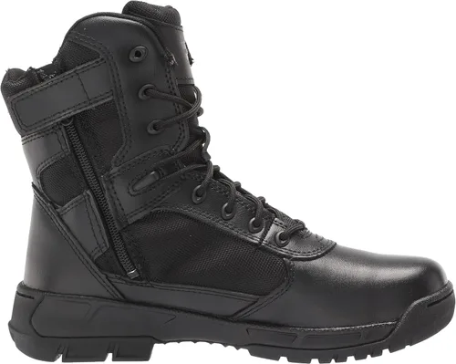 Vista 6 de Bates Botas militares tácticas deportivas 2 altas con cremallera lateral para mujer, talla única