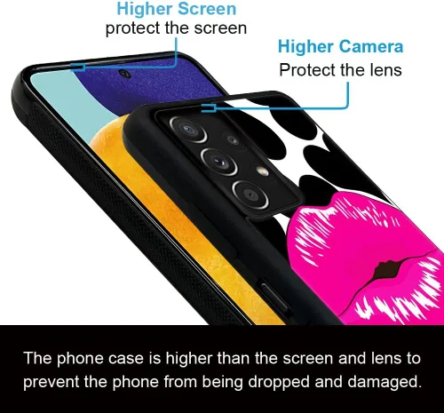 Vista 39 de DAIZAG Funda compatible con Samsung Galaxy A23, protección completa, a prueba de golpes, antiarañazos, funda de poliuretano termoplástico para Arte