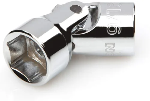 Vista 15 de TEKTON Unidad de 3/8 pulgadas x 1/2 pulgada Zócalo de junta universal de 6 puntos poco profundo SHD18013