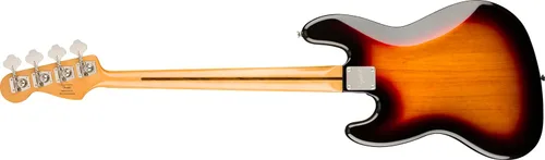 Vista 2 de Squier Classic Vibe 60s Jazz Bass, Sunburst de 3 colores, diapasón de laurel