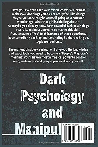 Vista 2 de Dark Psychology And Manipulation 8 BOOKS IN 1 The Guide to Influence Anyone.How to Analyze People,Avoid Gaslighting Effect,Disarming a Narcissist