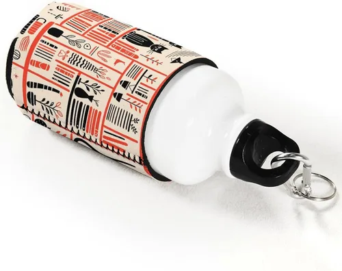 Vista 2 de Book Or Cat Reusable Insulated Neoprene Iced Coffee Cup Sleeve Funny Drink Sleeve for Cold Beverages Cute Beverage Holder for Iced Coffee