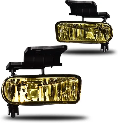 Vista 14 de CNNELL Conjunto de luces antiniebla compatible con Chevy Silverado 1500 2500 1999-2002, Chevy Silverado 3500 2001-2002, Chevy Suburban/Tahoe Lente
