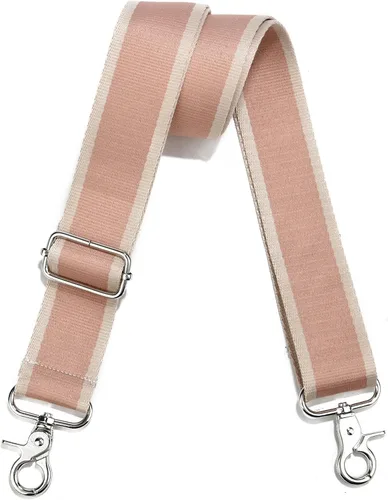 Vista 37 de Correa de Bolso Ancha Correa de Hombro Ajustable Correa de Repuesto Cruzada Correa de Bolso de Hardware Plateado