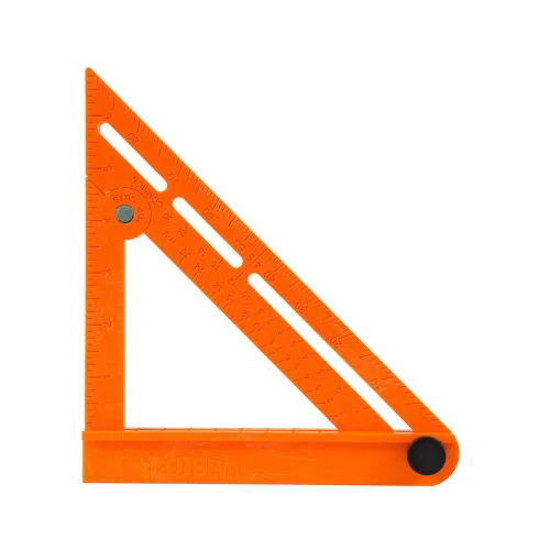 Vista 6 de Swanson Tool Co., Inc Swanson Tool Co T0701 - Escuadra Speedlite naranja de 12 pulgadas, herramienta de diseño de escuadra compuesta, fabricada
