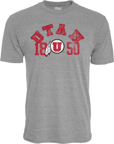 Vista 7 de Blue 84 NCAA - Camiseta para hombre, color gris jaspeado de triple mezcla