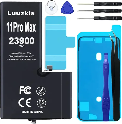Vista 31 de Nueva batería de 23900 mAh compatible con iPhone 11, batería de repuesto de gran capacidad compatible con iPhone 11, con kits de herramientas