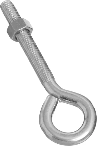 Vista 6 de National Hardware N221-309 2160 Perno de ojo en zinc, 1/2' x 4