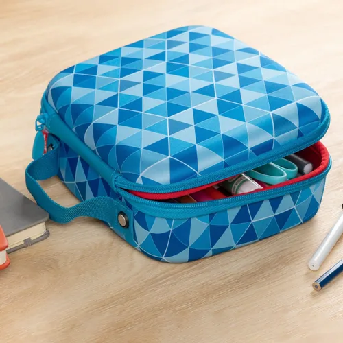 Vista 6 de ZIPIT Pencil Case for Kids, Cute Pencil Box for School, Large Capacity Stationery Organizer Box