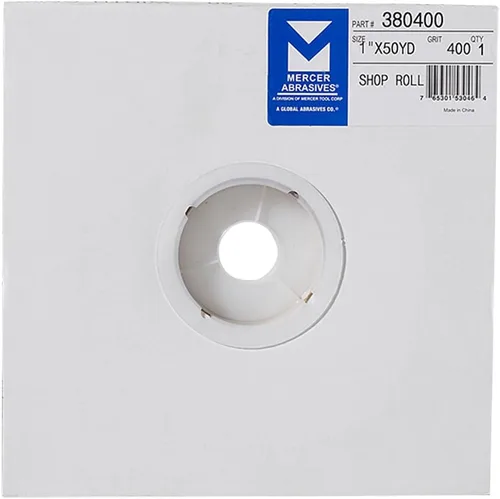 Vista 30 de Mercer Industries 381100 100 rollo de papel de lija.