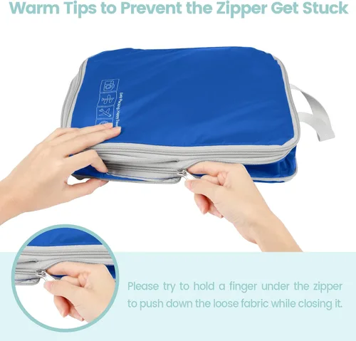 Vista 5 de Cubos de compresión para viajes, organizadores de equipaje Cambond cubos de compresión para maletas