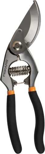Vista 12 de Fiskars - Tijeras de podar de derivación, capacidad de corte de 5/8 pulgadas, podadora SoftGrip de mano para manos pequeñas, hoja que permanece