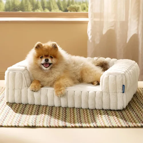 Vista 21 de Bedsure - Camas ortopédicas para perros extragrandes, cama impermeable de espuma viscoelástica XL para mascotas con laterales, sofá de espuma