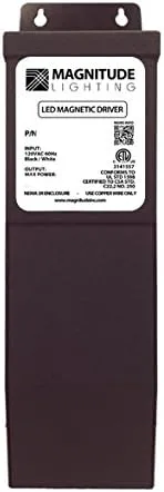 Magnitude - LED Dimmer - 12V, 200W Magnetic Dimmable - Inspired LED Transformer M200L12DC-AR