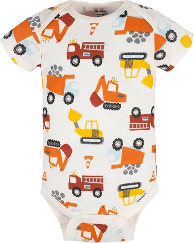 Vista 5 de Gerber baby-girls 8-pack Short Sleeve Onesies Bodysuits